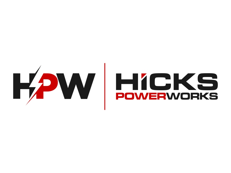 Hicks PowerWorks Logo Design